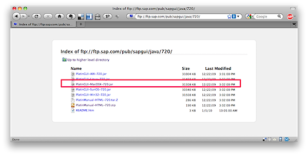 Mac에서 ERP SAP/R3 사용하기