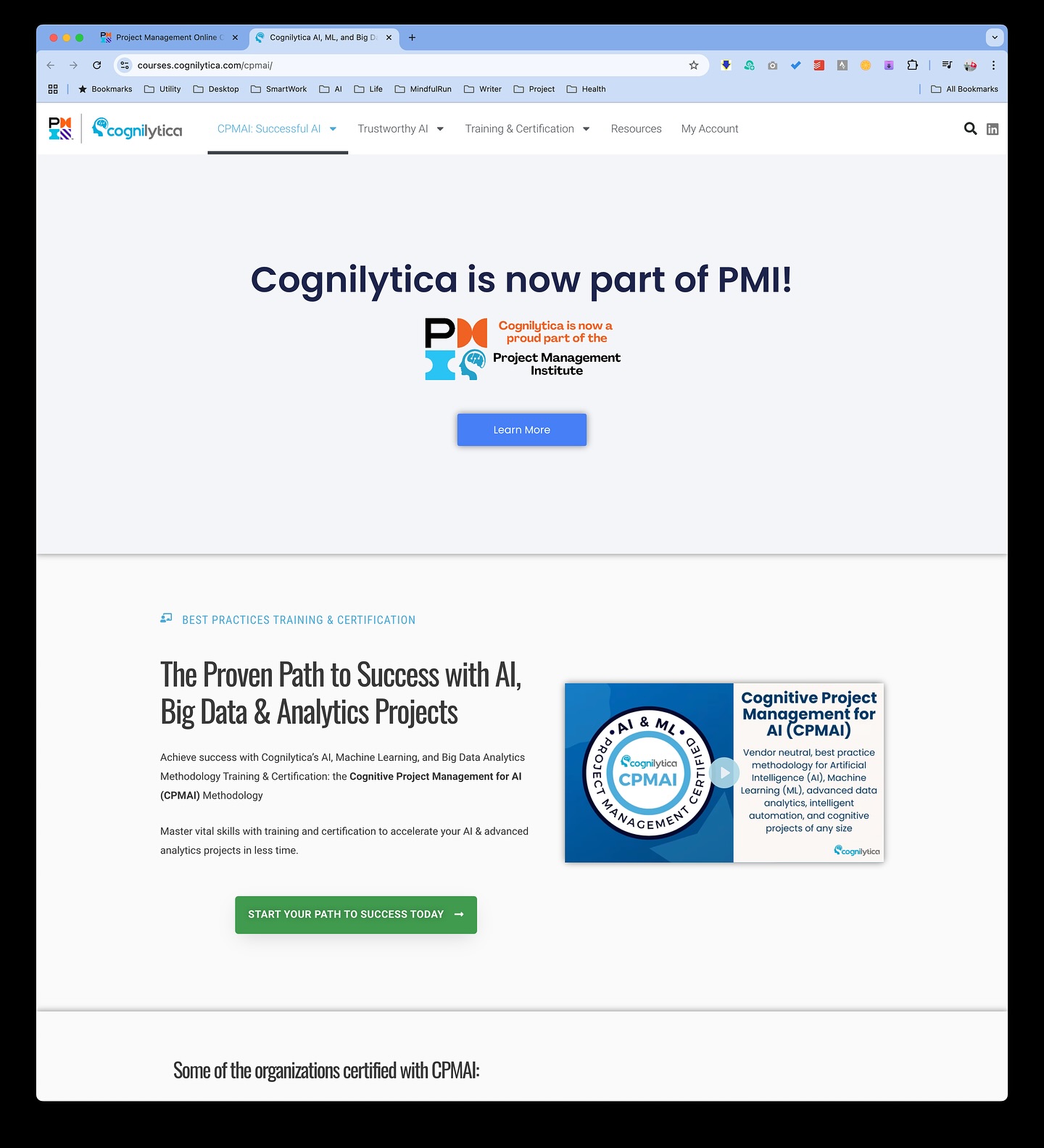기업들의 AI project management 가 많아지고 있음을 느낀다. 이에 맞는 AI PM 프레임워크 및 훈련 프로그램이 필요하다고 판단됨. 내년도 전략