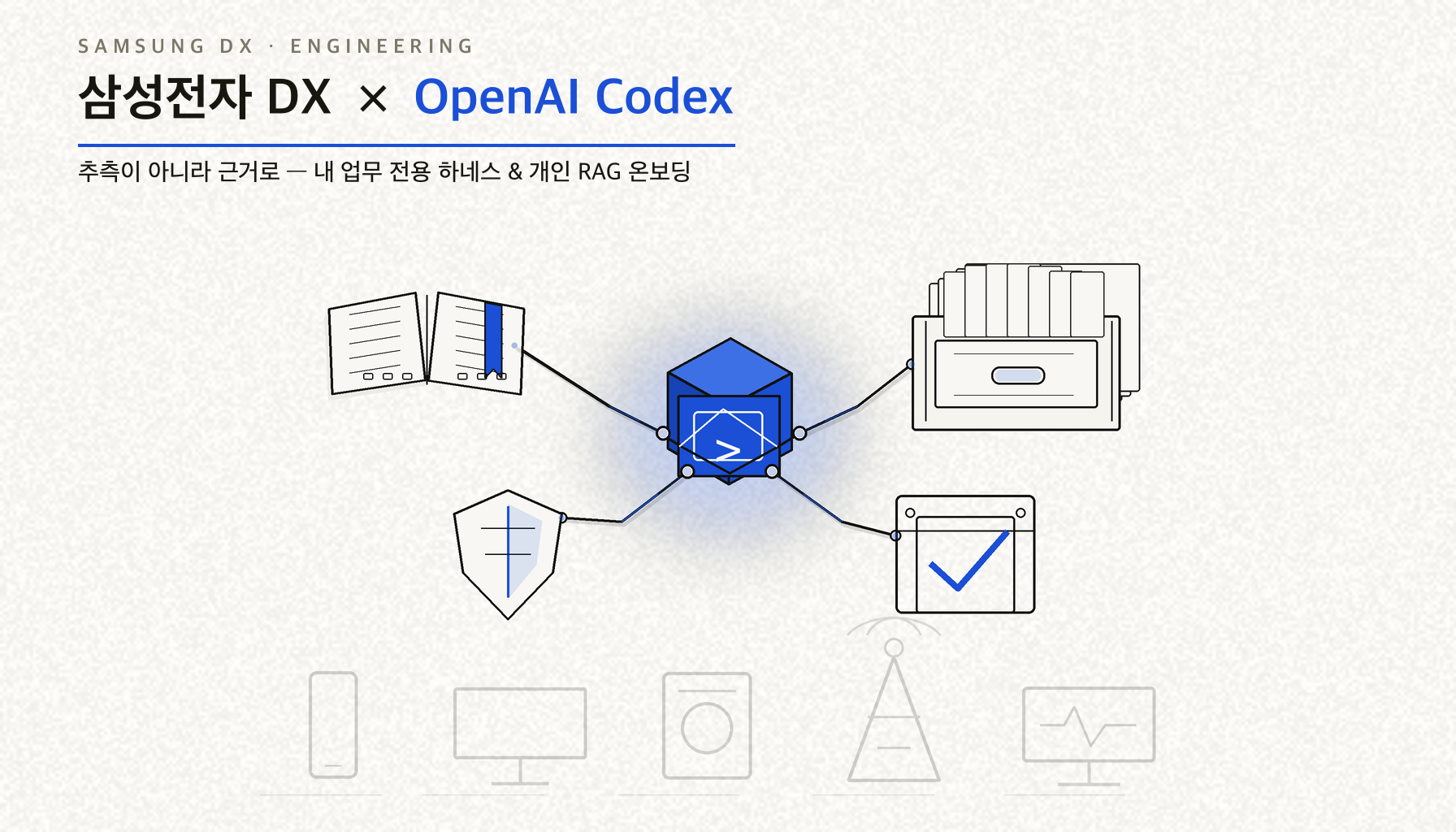 My DX CODEX 하네스 & RAG — 내 업무에 맞춘 Codex, 할루시네이션 없이